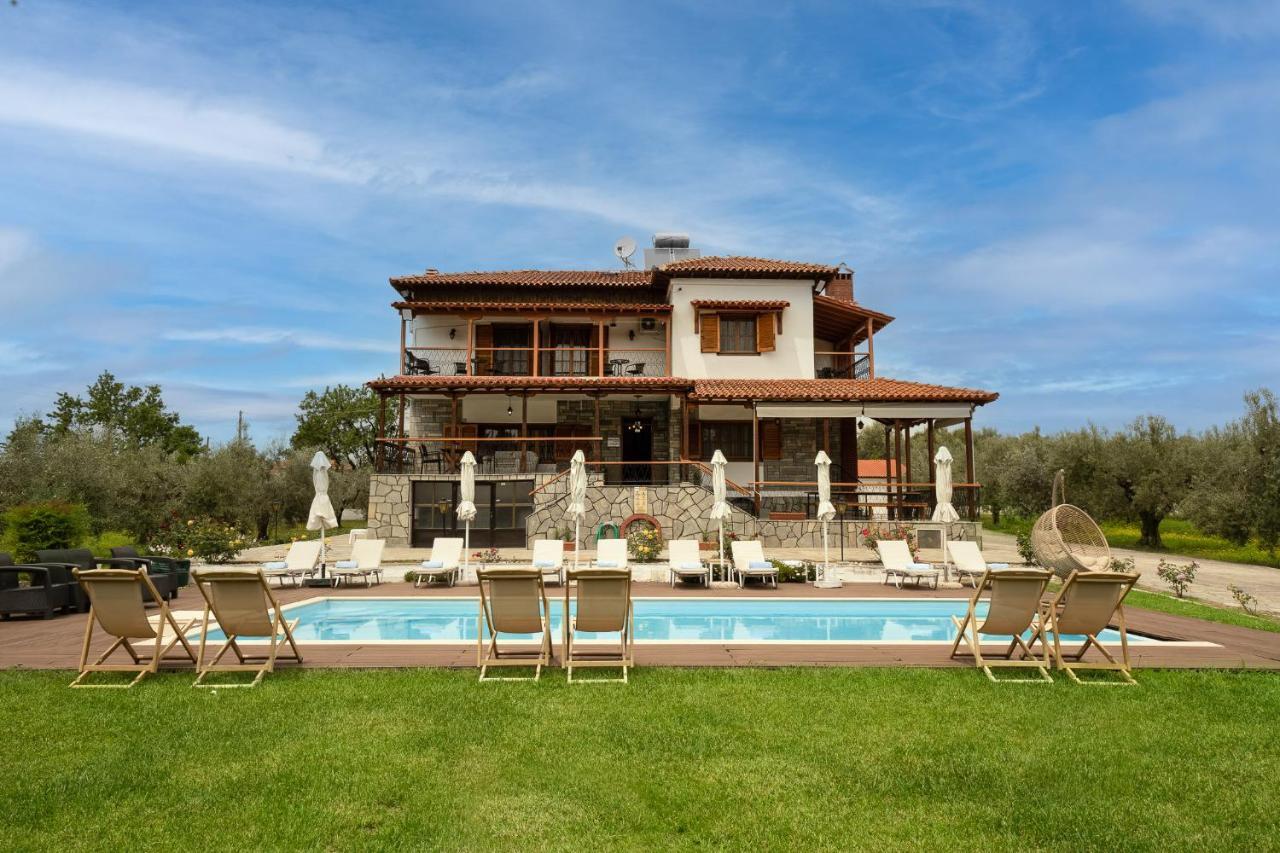 Kalisun Pool House By Georgalas Nea Kallikrateia Kültér fotó